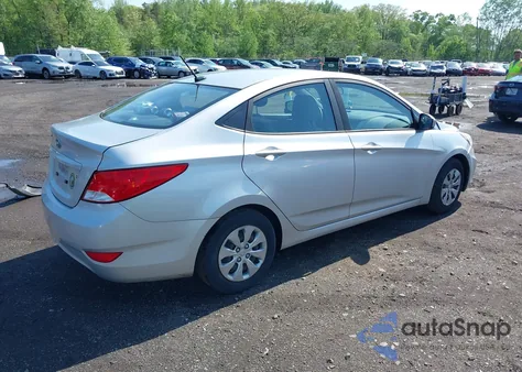 2017 Hyundai Accent Se из США, поврежденный, VIN KMHCT4AE4HU345313